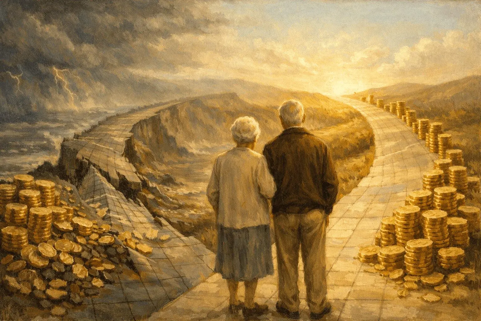 Sequence of returns risk retirement investing math problem smart investors go broke (1)