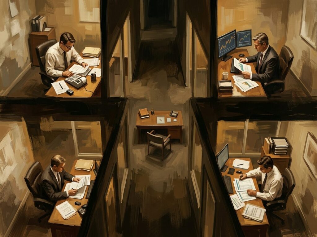 Finding cooedination gaps in wealth management